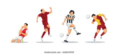 Edgar Davids Juventus Zinedin Zidane Real Stock Vector Royalty Free