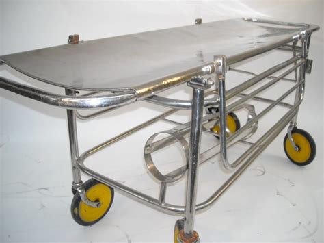 Patient Trolley Stainless Steel Prop Hire And Deliver