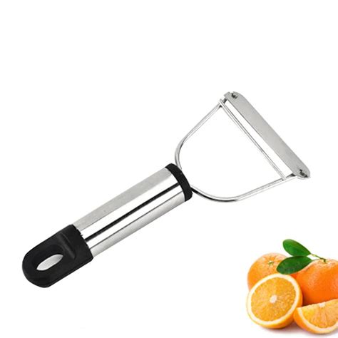 Stainless Steel Peeler All Steel Handle Peeling Knife Grater Fruit