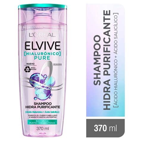 Shampoo Elvive Hialur Nico Pure Ml Mifarma