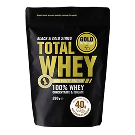 Batido GoldNutrition Total Whey Sabor Chocolate Con Avellana 260 G