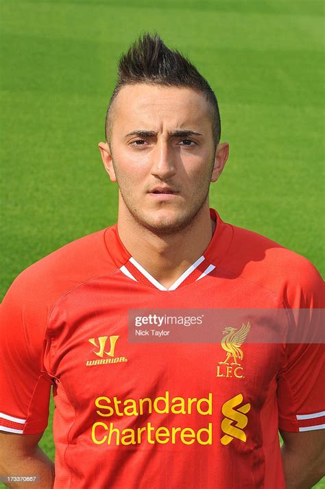 Samed Yesil Of Liverpool Poses At The Academy On July 10 2013 In