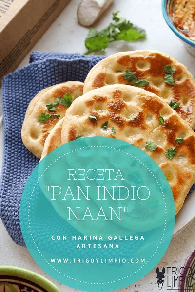 Pan Indio Naan Receta Original Paso A Paso Trigo Y Limpio