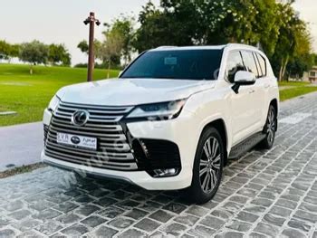 Lexus LX 600 Luxury White SUV 4x4 For Rent in Qatar