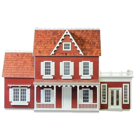 Vermont Farmhouse Jr Dollhouse Kit Milled Mdf Real Good Toys