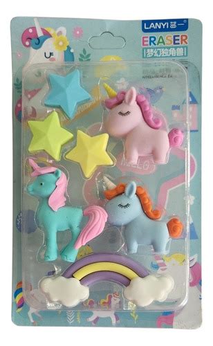 Gomas De Borrar Unicornios Kawaii Cuotas Sin Inter S