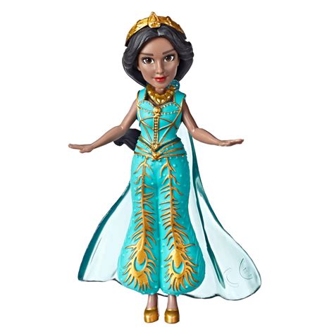 Disney Collectible Princess Jasmine Small Doll In Teal Dress Inspired