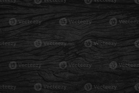 Black Wood Texture Black Background Blank For Design 12524210 Stock