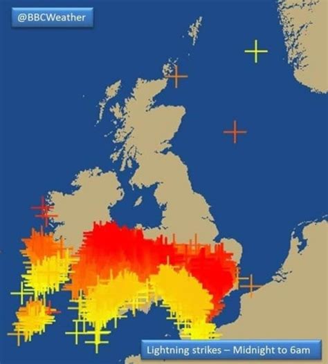 Lightning radar map - scriptsklim