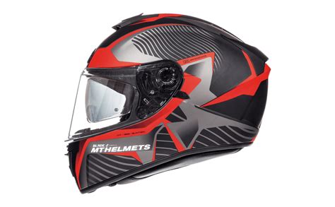 Casco Mt Blade Sv Blaster B Rojo Mate Fabregues Motos