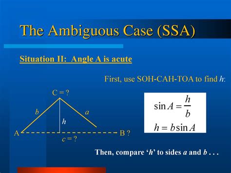 The Law Of Sines Ppt Download