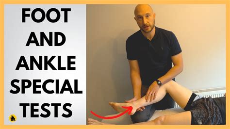 Foot And Ankle Special Tests Youtube