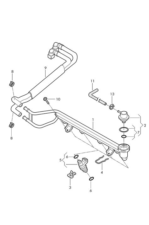 Volkswagen Jetta 2015 2017 Injection Valve Fuel Rail Vag Etka Online