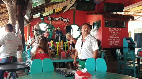 Senor Frogs Playa Del Carmen Youtube