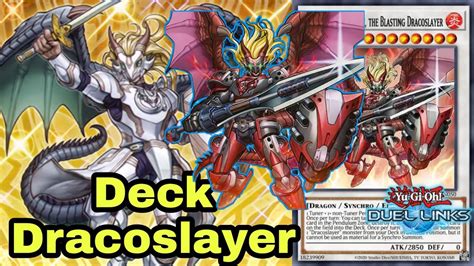 Yu Gi Oh Duel Links Deck Dracoslayer YouTube