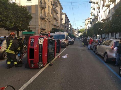 Incidente In Viale San Bartolomeo Al Bivio Con Pagliari Motociclista