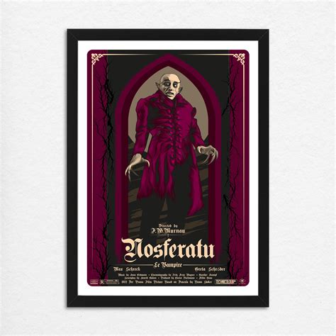 Nosferatu Alternative Film Poster Horror Film Poster - Etsy