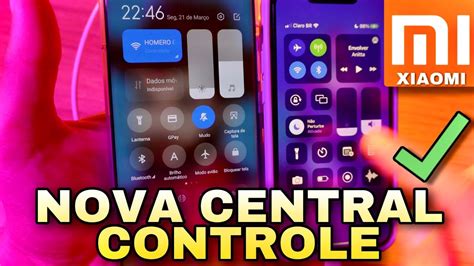 ATIVE AGORA Nova Central De Controle Da MIUI 13 No Seu XIAOMI IPhone