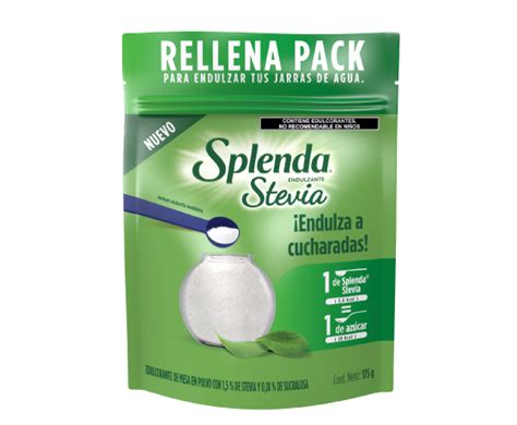 Edulcorantes naturales Sin calorías Splenda México