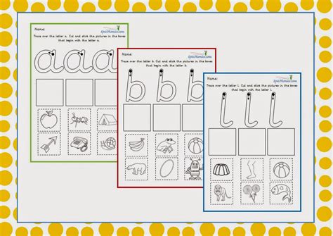 Simply Kids Learning Free Phonics Cut And Stick Printable Activity Phase 2