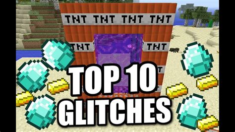 Minecraft Bedrock Top 10 Glitches 💎 Tutorial 💎 Ps4 Mcpe Xbox