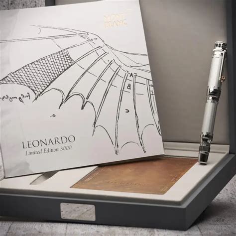 MONTBLANC GREAT CHARACTERS Limited Edition Leonardo da Vinci Füller ID