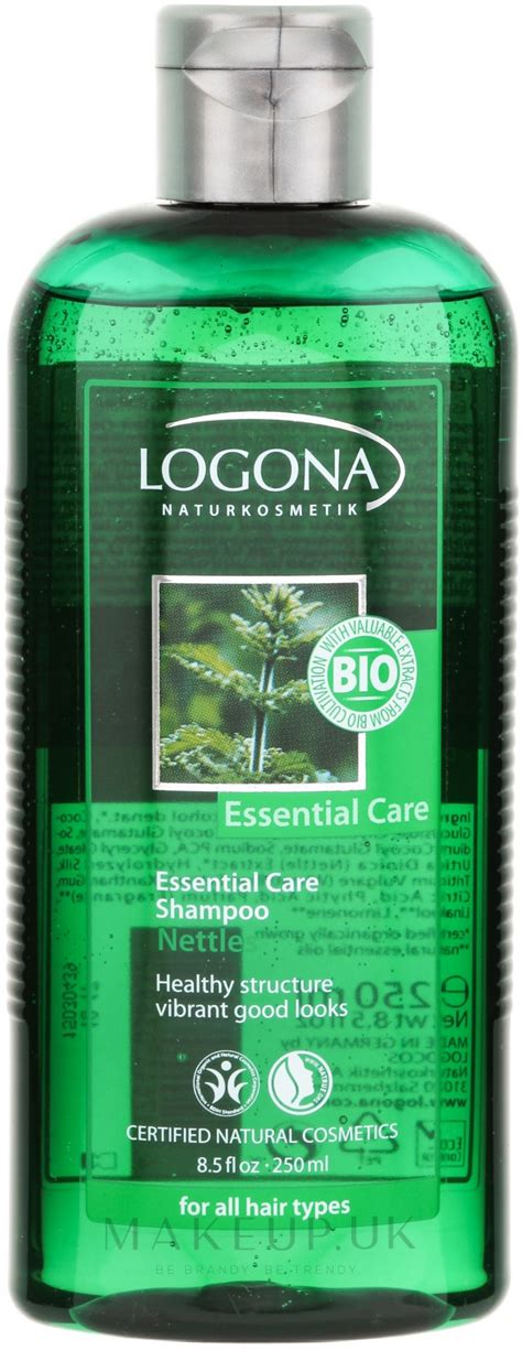 Logona Hair Care Essential Care Shampoo Nettles Daily Use Shampoo For