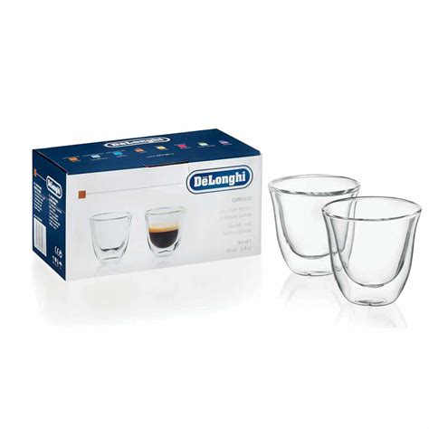 Delonghi Tasses Espresso En Verre El Cafe Shop