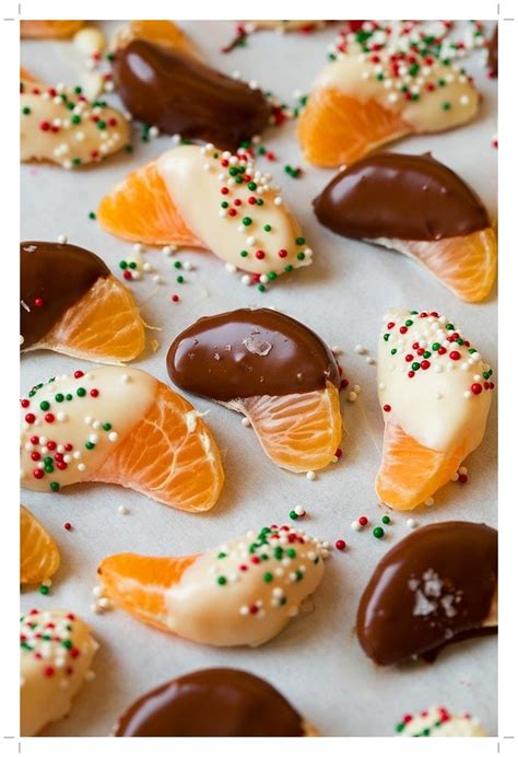 Stick Chocolate White Chocolate And Chocolate Dipped Mandarin Oranges