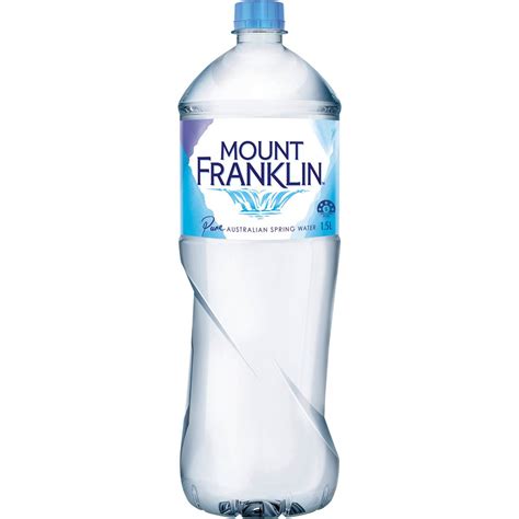 Mount Franklin Spring Water Bottle 1.5l | Woolworths