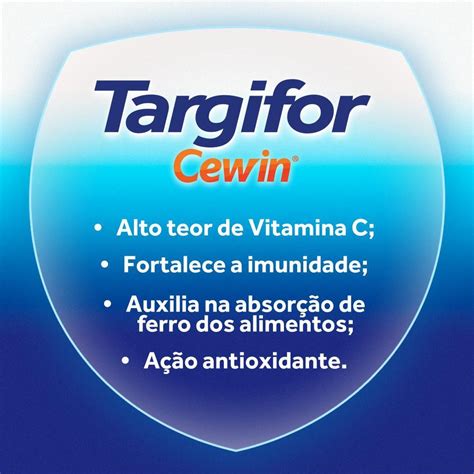 Vitamina C Efervescente Targifor Cewin 1g 10 Comprimidos PanVel