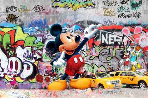 Graffiti Mickey Mouse Drawings