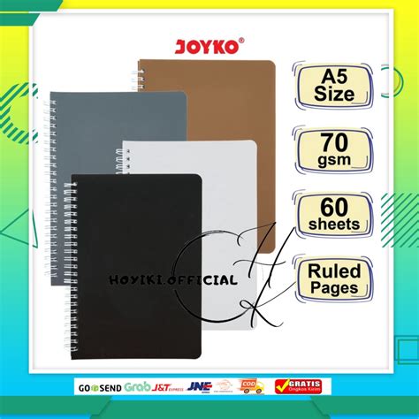 Jual Joyko Ruled Notebook Diary Agenda Buku Catatan Bergaris Joyko Nb