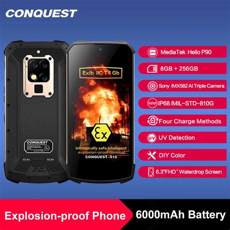 Quest Smartphone S Atex D Bloqu Robuste Android Ip Tanche