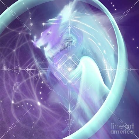 Galactic Dragon Stargate Digital Art By Alison Maceachern Fine Art