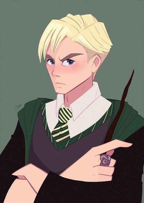 Draco Malfoy Fan Art Harry Potter Illustration