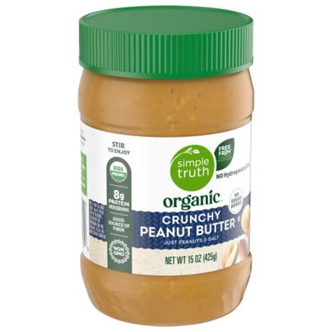 Simple Truth Organic Peanut Butter Crunchy Oz Fred Meyer