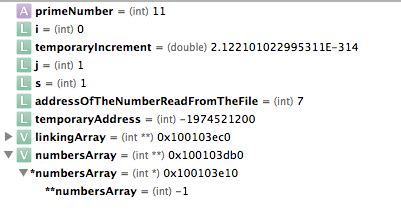 Dynamically Allocated 2d Array C