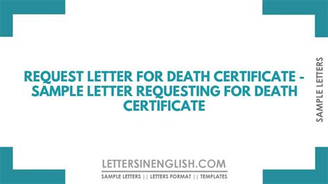 Bereavement Leave Request Letter - Sample Letter Requesting Bereavement ...