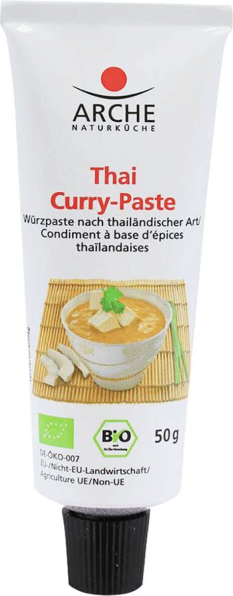 Arche Naturk Che Bio Thai Curry Paste G Piccantino Onlineshop