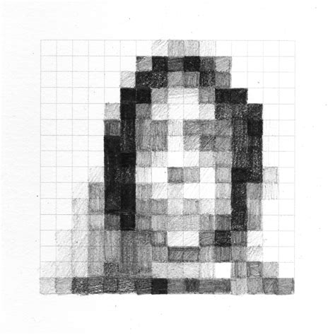 Face grid portrait on Behance