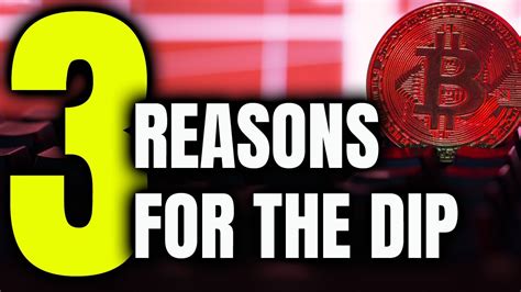 Reasons Why Bitcoin And Crypto Dipped What To Do Youtube