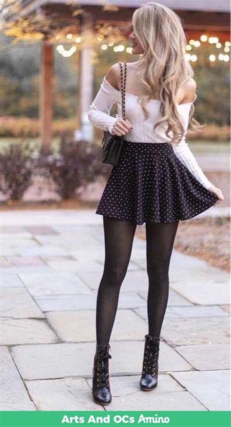 Adans Casual Outfit In 2023 Dress With Stockings Outfits Fashion