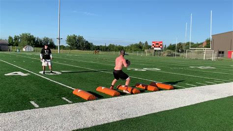 QB Drills Bags Run Through Directional YouTube