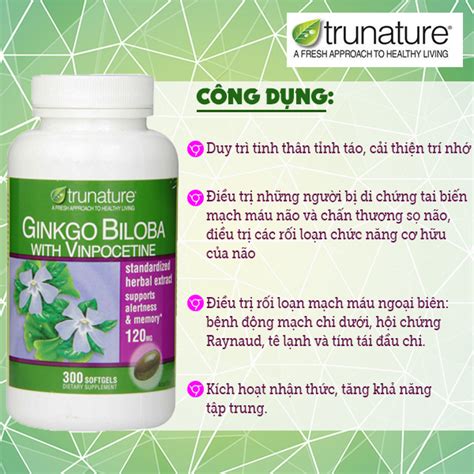 Các Công Dụng Thuốc Ginkgo Biloba Của Mỹ Loại 120mg Mang Lại Mua Bán Và Cho Thuê