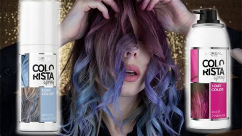 ТЕСТИРУЮ COLORISTA 1DAY SPRAY - YouTube