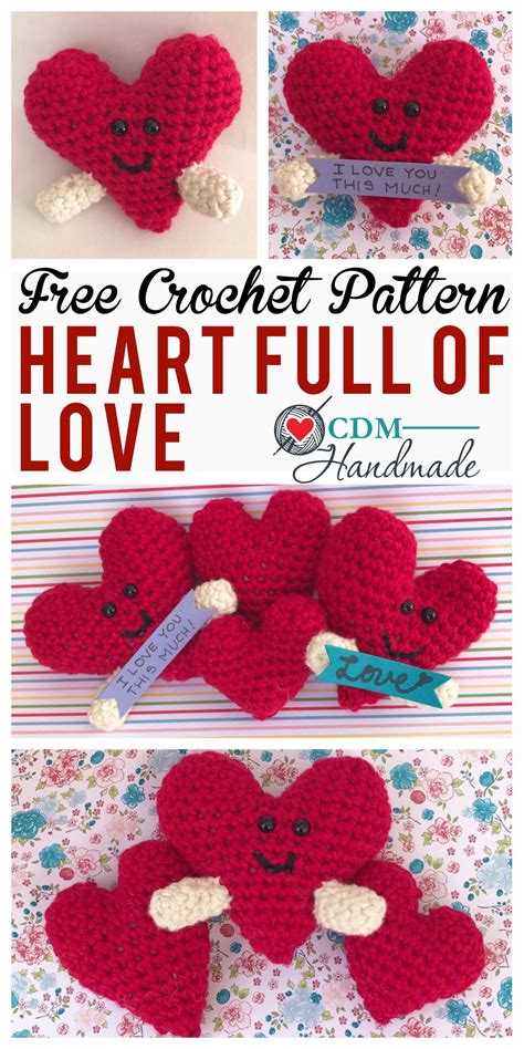 Valentine S Day Free Crochet Pattern Crochet Valentine Patterns