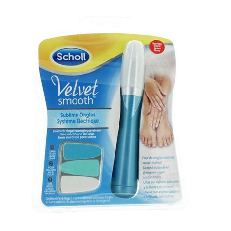 Hygiène SCHOLL VELVET SMOOTH SUBLIME Appareil électrique 3 en 1 ongles