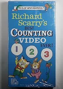 Best Counting Video Ever Amazon Co Uk Richard Scarry Dvd Blu Ray