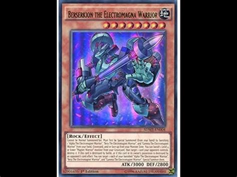 YUGIOH DUEL LINKS The Great Of BERSERKION THE ELECTROMAGNA WARRIOR